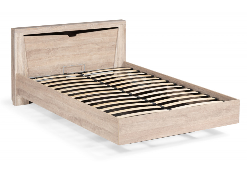 Кровать Магантия 160х200 с ПМ парящая дуб баррик фото 2
