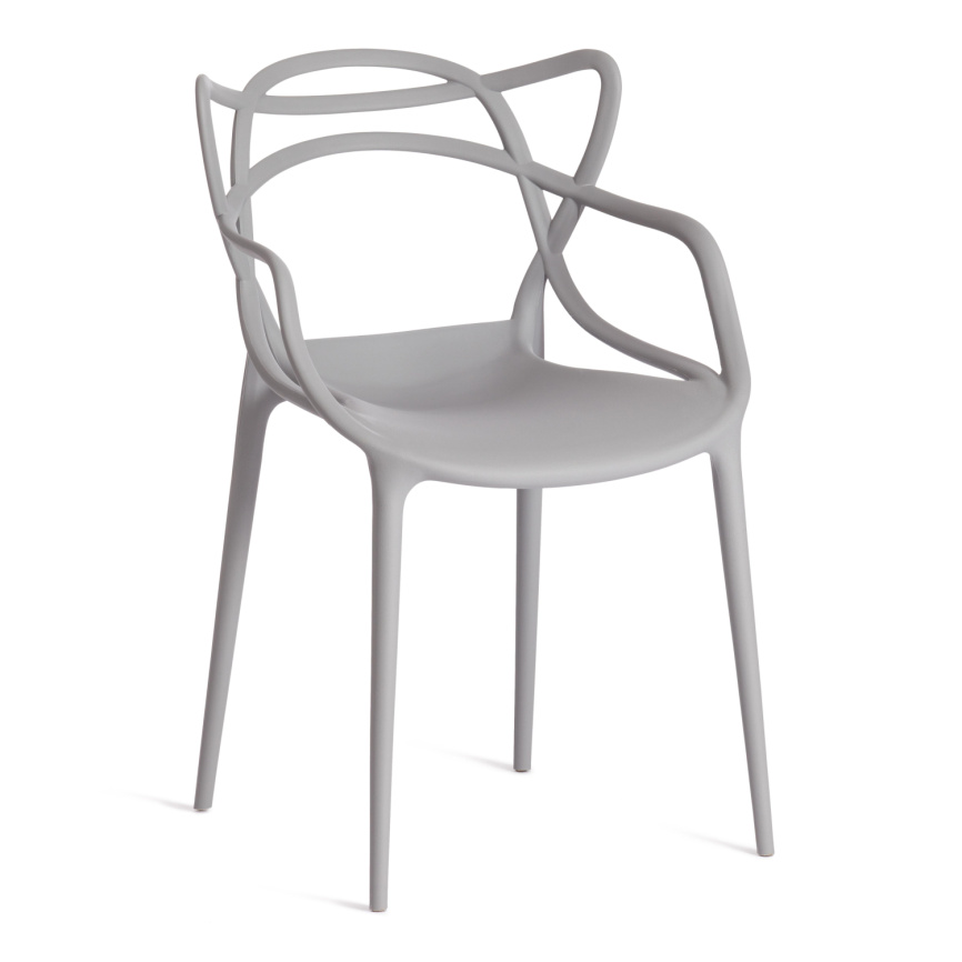 Стул Кет Чаир/Cat Chair (мод.028) пластик, 53х59х82,5см, темно-серый фото 1