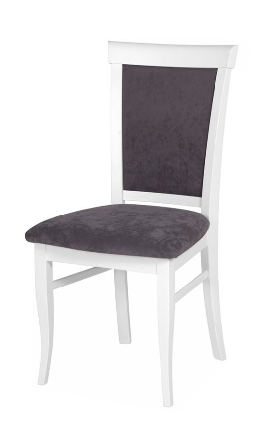 Стул мягкий Лотос (Белый/ткань Опера графит) фото 3