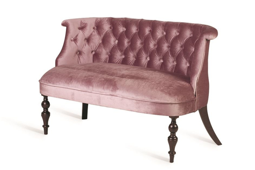 Диван Бархат (темный тон / 24 - розовый) фото 3