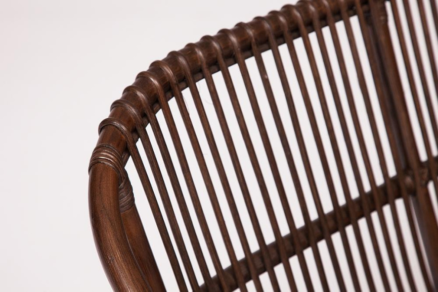 Комплект Нью Богота/New Bogota (диван + 2 кресла + стол со стеклом) /с подушками/ ротанг, кр:61х67х7 фото 5