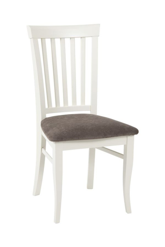 Стул полумягкий Лотос (Слоновая кость/ткань Опера какао) фото 2