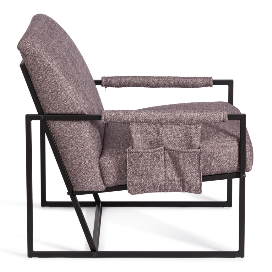 Кресло Charli LUX/Чарли Люкс велюр/букле, VT shape wood rose, 70х80х82 см фото 11