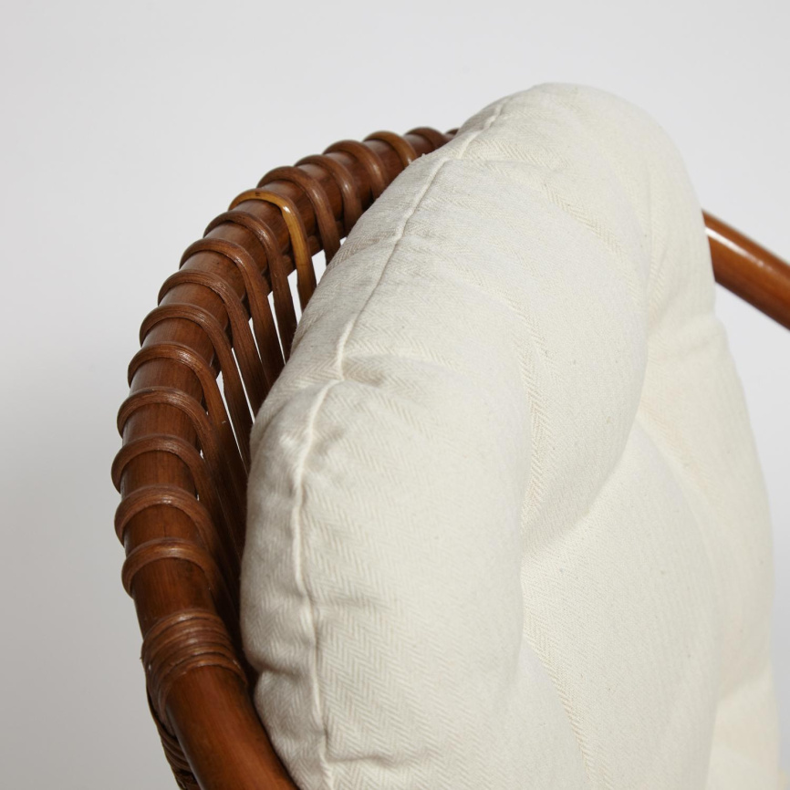 Комплект террасный "Нью Богота/New Bogota" (2 кресла + стол) /с подушками/ ротанг, кресло 61х67х78,5 фото 8