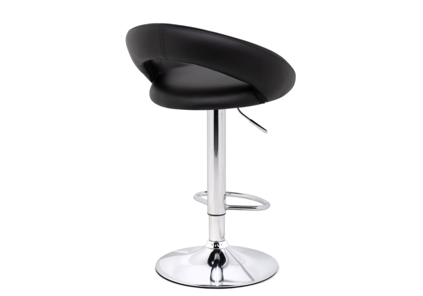 Барный стул Oazis black / chrome фото 4