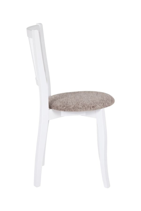 Стул Сальст (тон 304 белый/ткань Лайн белый) фото 3