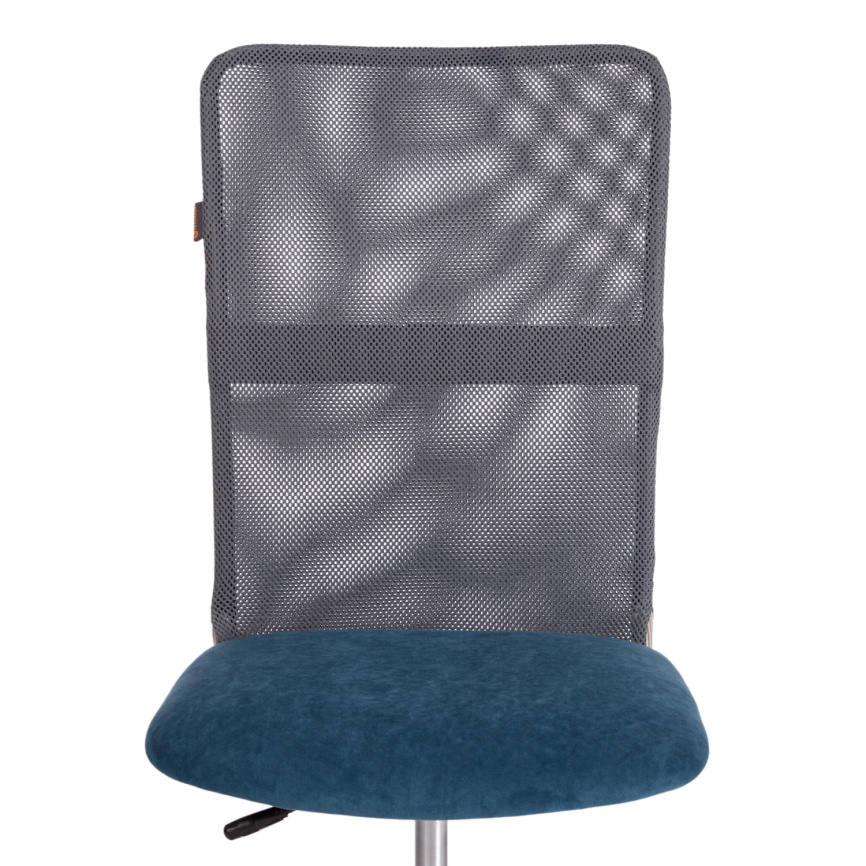 Кресло Старт/Start флок/ткань, синий/серый, 32/W-12 фото 6