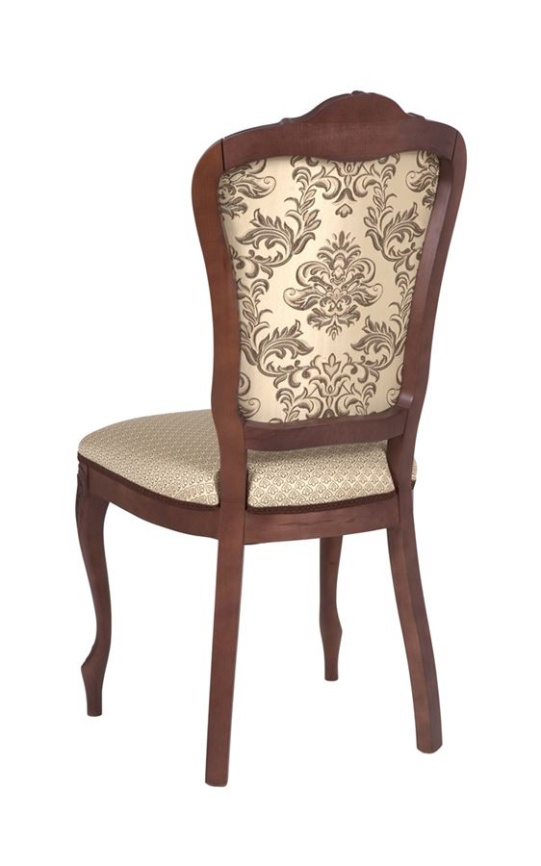 Стул Виконт (тон 317+ патина чёрная/ткань Агата серая/компаньон(Ц)) фото 4