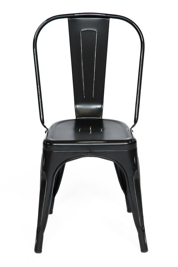 Стул LOFT CHAIR (mod. 012) / 1 шт. в упаковке металл, 45*35*85см, черный/black vintage фото 2
