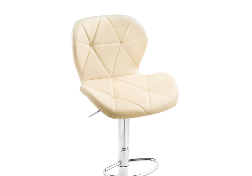 Барный стул Trio beige / chrome фото 5