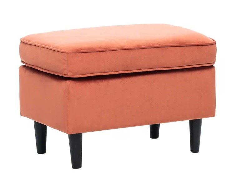 Пуфик МИКС (ткань V 39 / ноги венге) фото 1