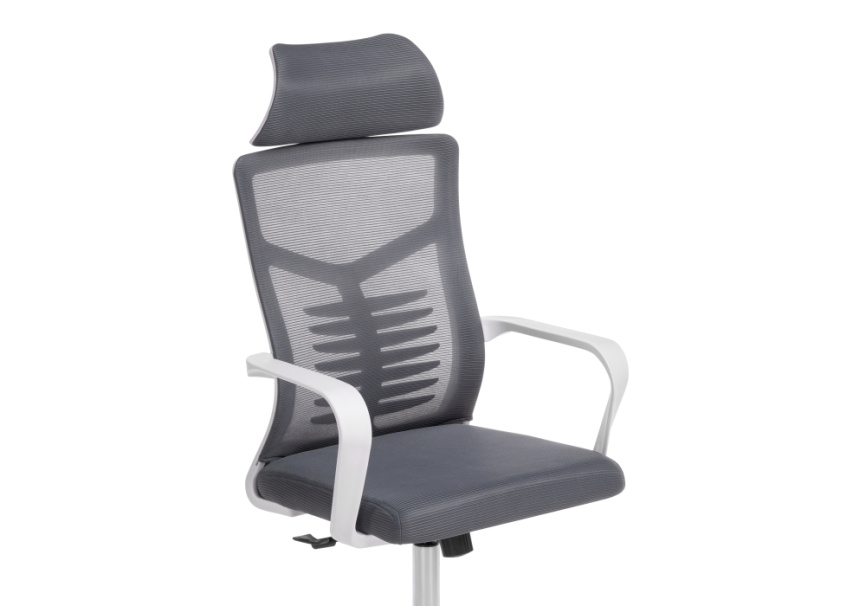 Компьютерное кресло Montana dark gray  / white фото 6