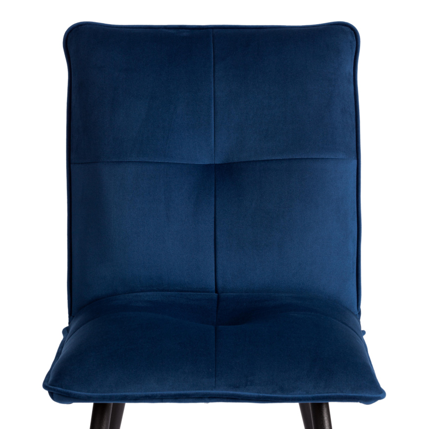 Стул обеденный Sweet LT, велюр, Blue (синий), 41х55х88 см фото 7