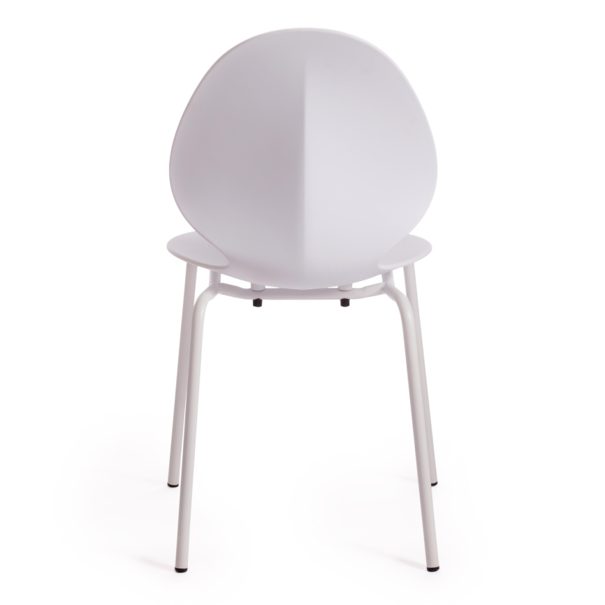 Стул EBAY (mod 03)  металл/пластик, 52x46x83.5, белый фото 4