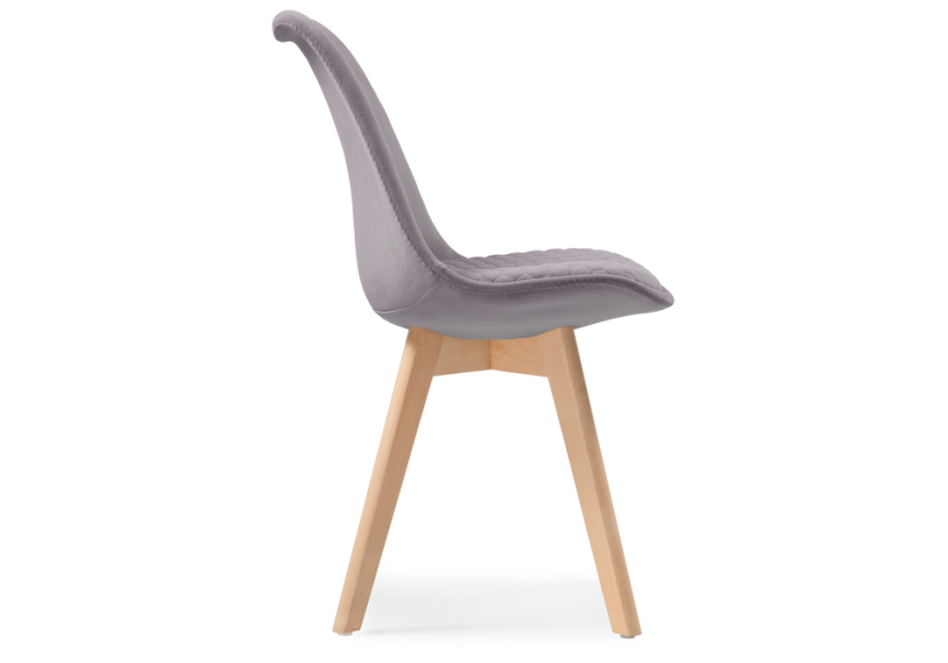 Стул деревянный Bonuss light gray / wood фото 3