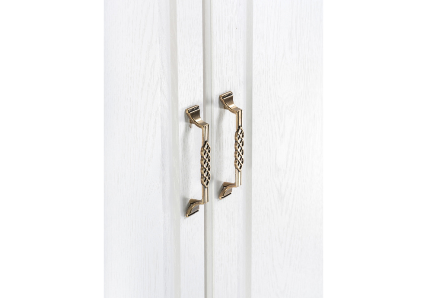 Шкаф Ливерпуль белый / ясень ваниль НМ-1012-100 фото 5