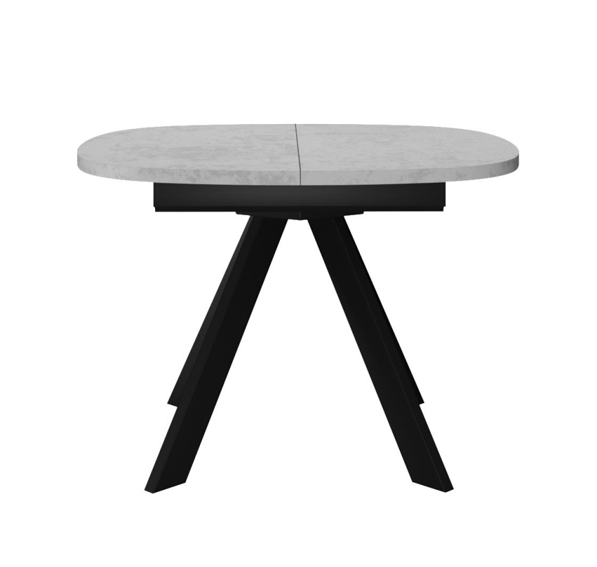 Стол DikLine B110 Бетон/опоры черные фото 5