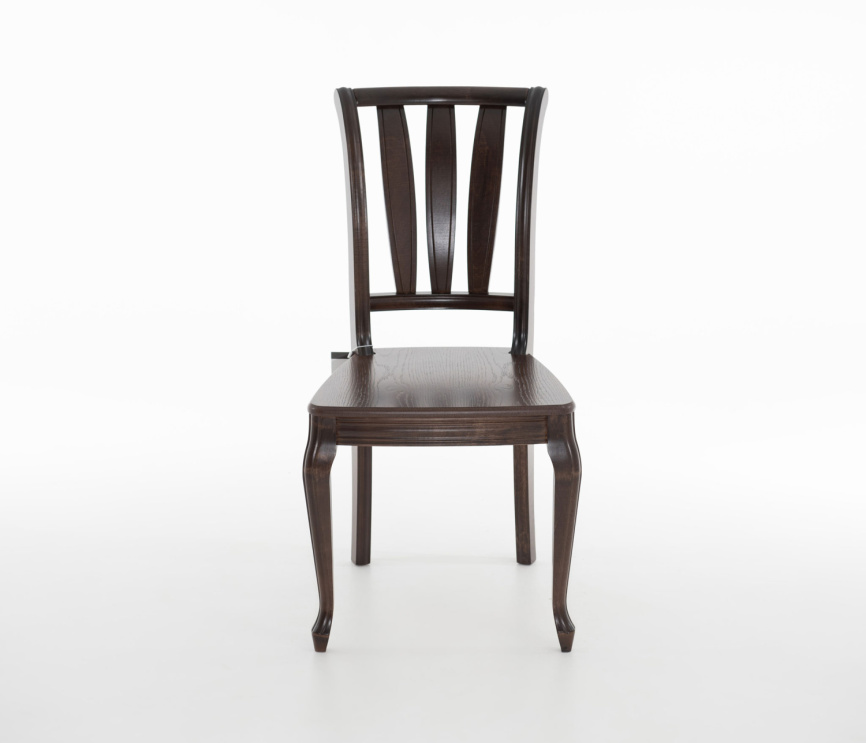 Стул Кабриоль, Жесткий, Орех темный фото 1