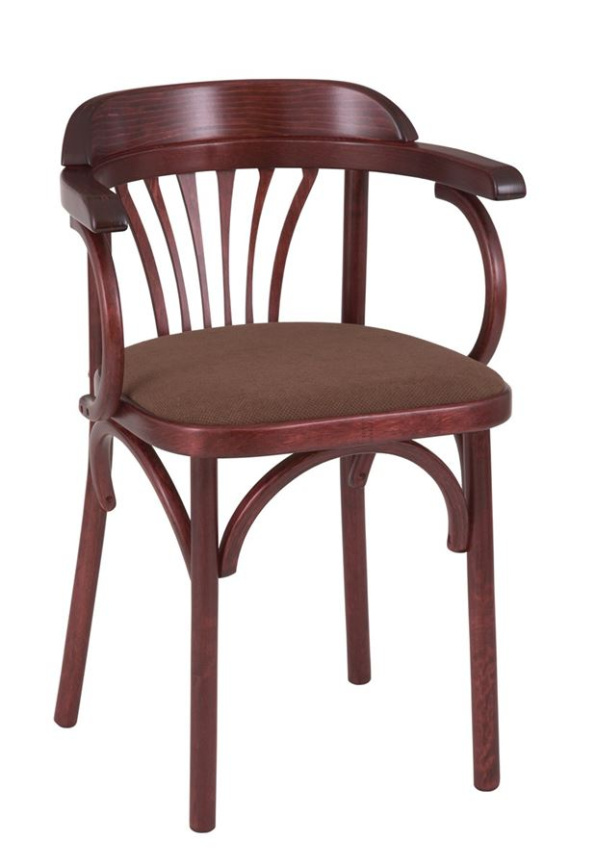 Стул Венский мягкий (махагон, ткань ткань М09) фото 2