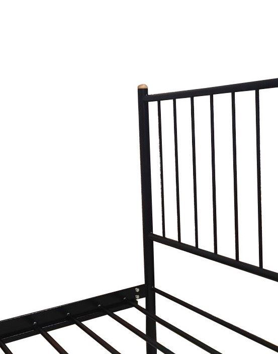 Кровать односпальная АРЗУ (90х200/металлическое основание) Чёрный фото 2