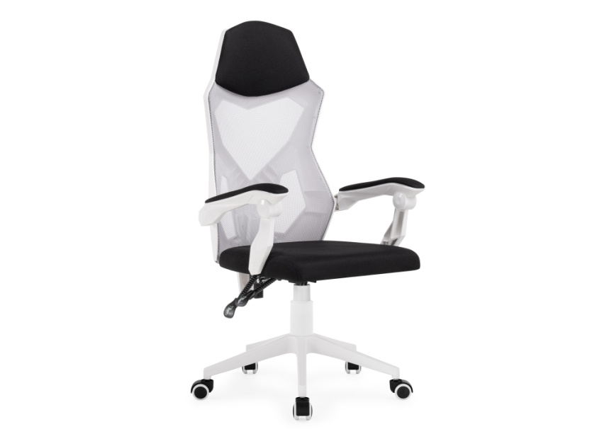Компьютерное кресло Torino gray / white фото 1