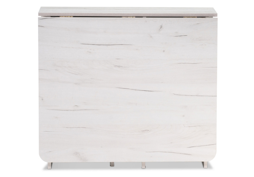 Стол деревянный Йентель дуб крафт белый фото 3