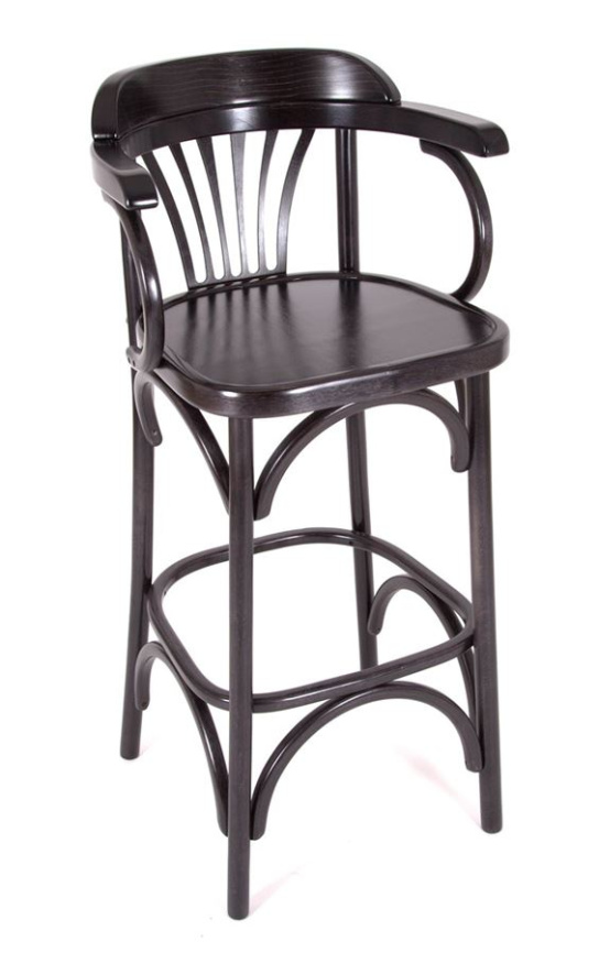 Стул барный 750 Венский твердый (венге) фото 4