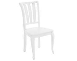 Стул Кабриоль Жесткий, Белый фото 4