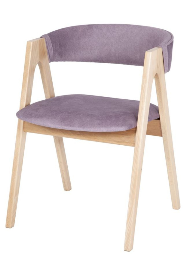 Стул "Честер 1" (бук/ткань Айсберг розовый) фото 5