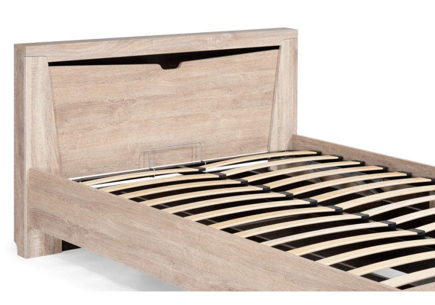 Кровать Магантия 160х200 с ПМ парящая дуб баррик фото 6