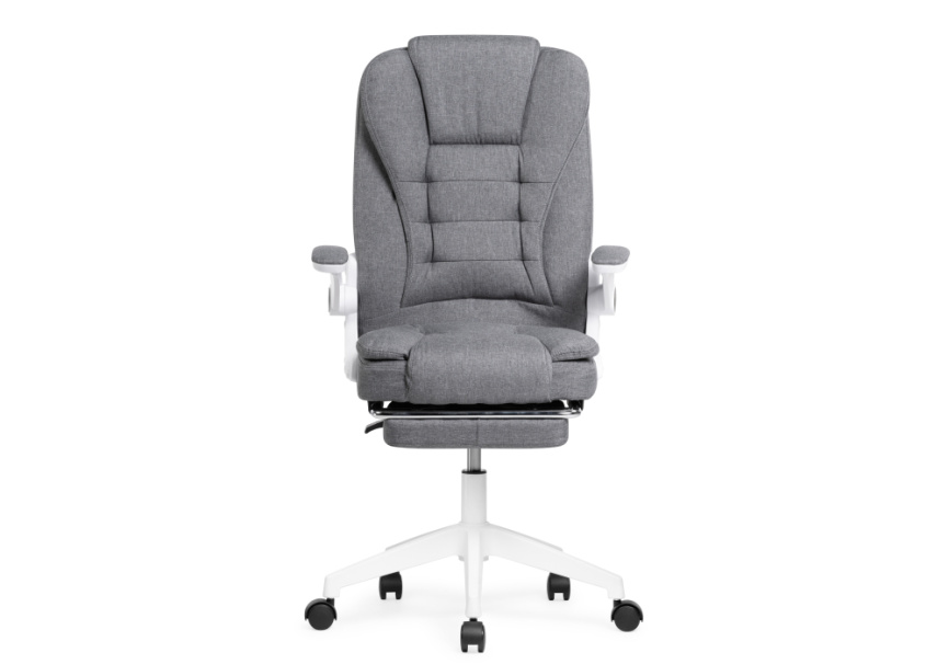 Компьютерное кресло Mitis gray / white фото 4