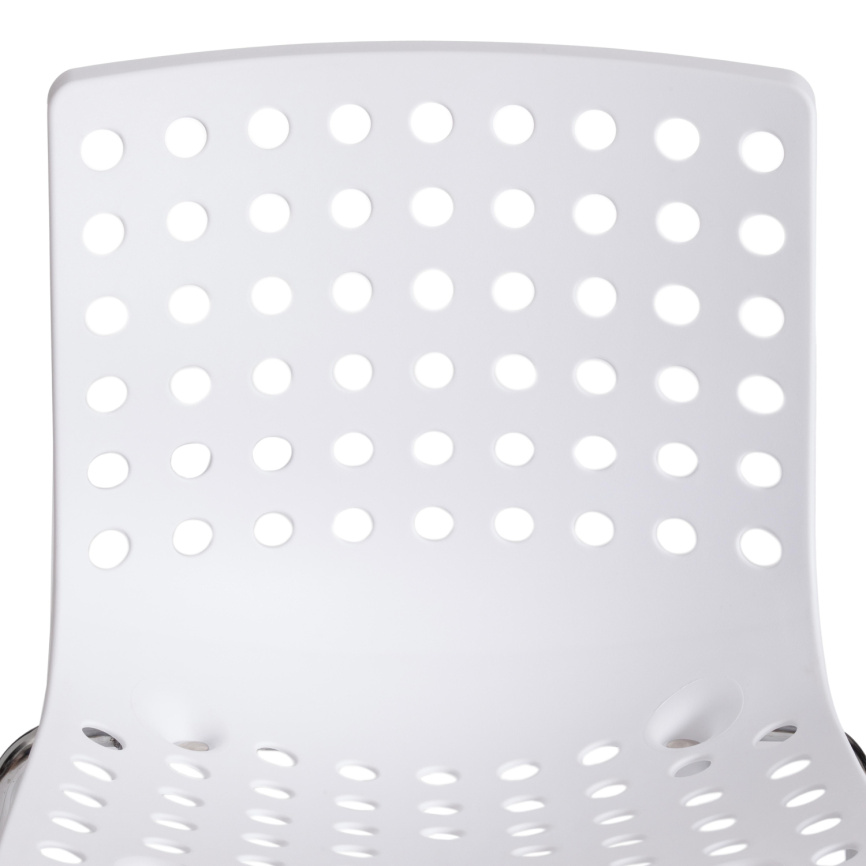 Стул Скалберг/Skalberg (мод.C-084-A) металл/пластик, 46х56х79см, белый/хром  фото 7