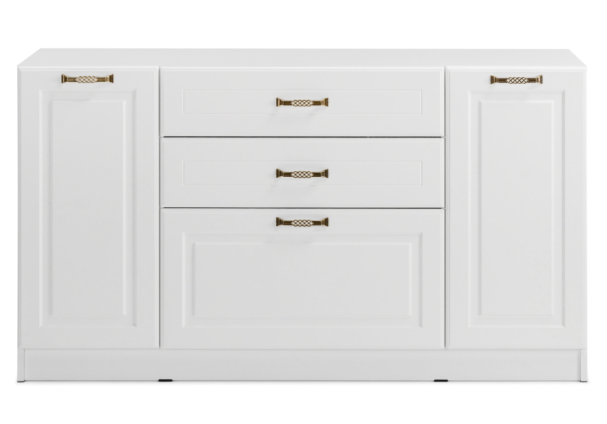 Комод Ливерпуль белый / ясень ваниль НМ-1012-100 фото 2