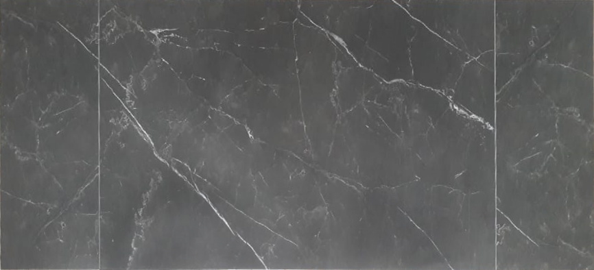 Стол DikLine KX160 керамика черный мрамор С45 матовая/опоры черные (2 уп) фото 2