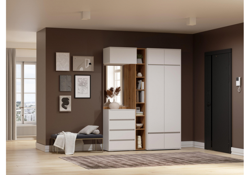 Прихожая Роут кашемир комплектация 4 фото 1