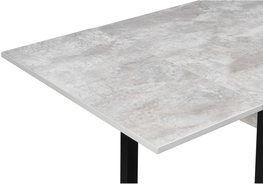 Стол деревянный Форли бетон / черный матовый фото 7