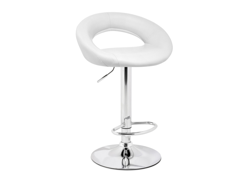 Барный стул Oazis white / chrome фото 1