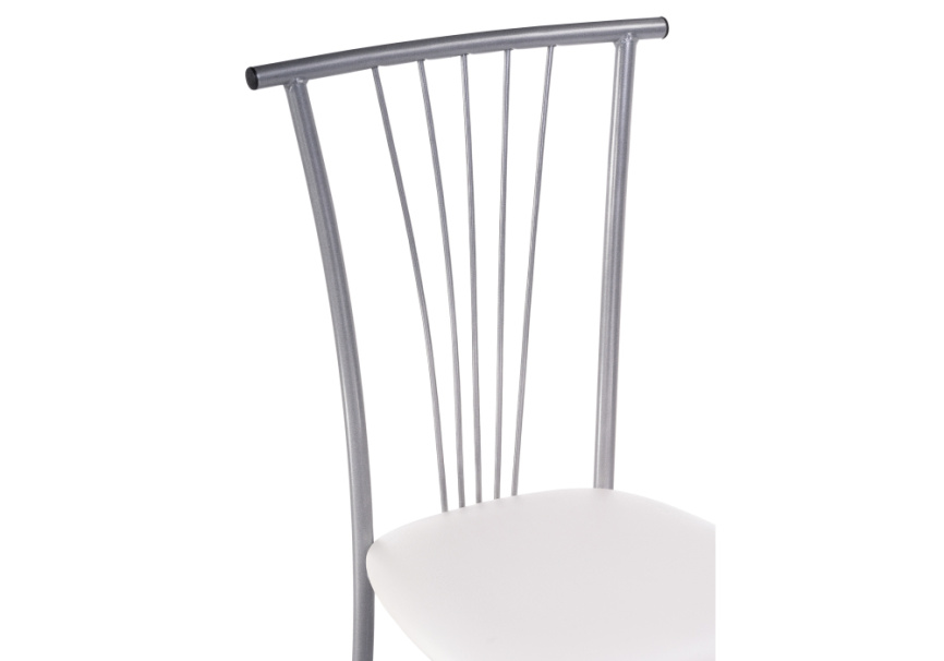 Стул на металлокаркасе Grigori белый полимер / светлый мусс фото 5