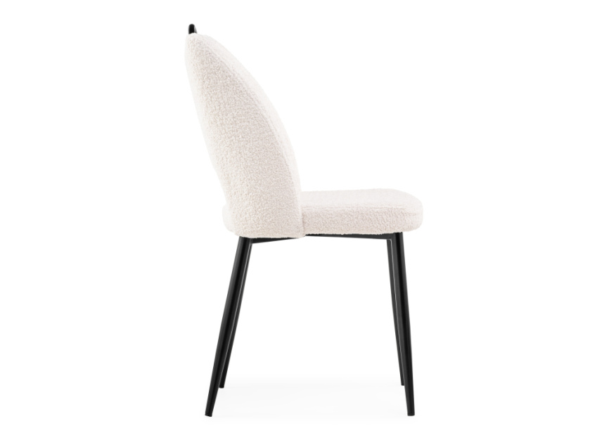 Стул на металлокаркасе Barton beige / black фото 4