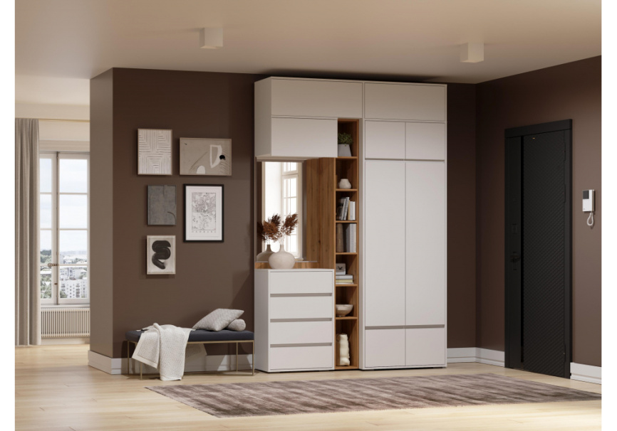 Прихожая Роут кашемир комплектация 5 фото 1