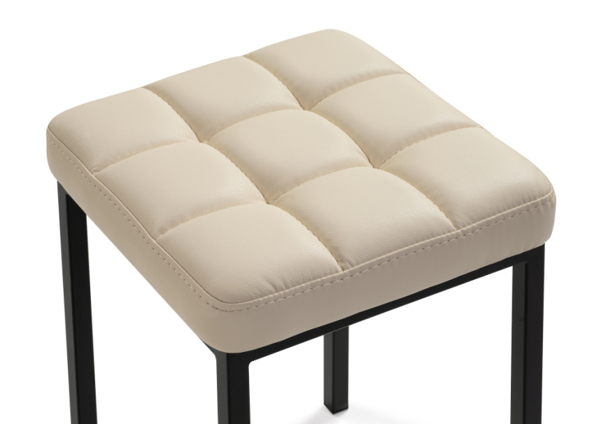 Табурет Байя  кожзам d1 / черный матовый фото 4