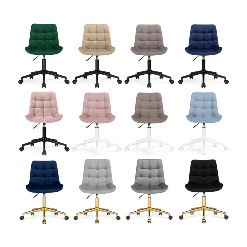 Офисное кресло Честер розовый / черный фото 3