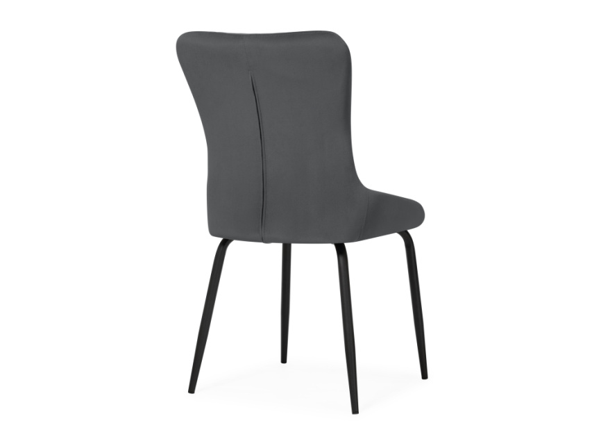 Стул на металлокаркасе Lado gray / black фото 4