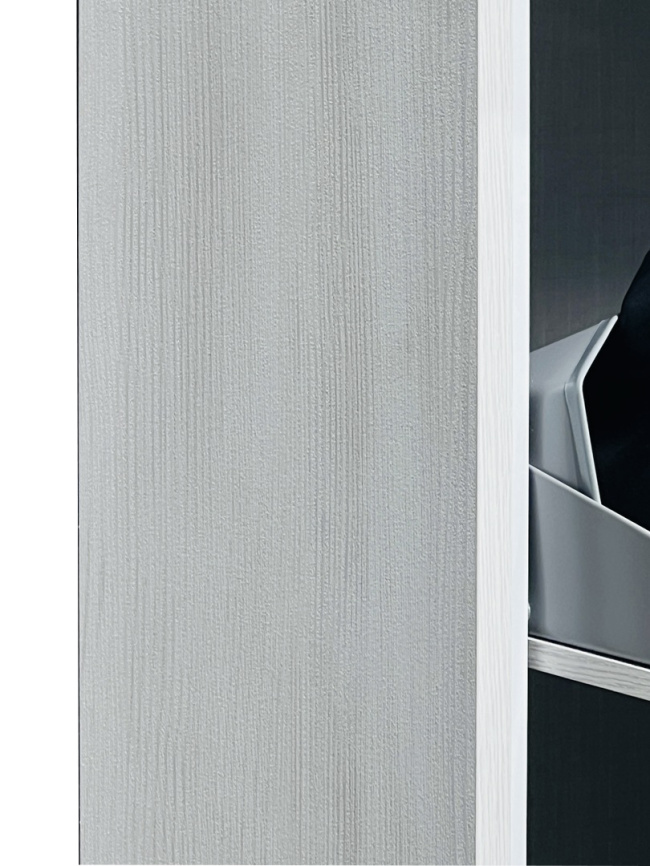 Обувница ЛАЙТ 3 МП (Выбеленное дерево / Выбеленное дерево) фото 4