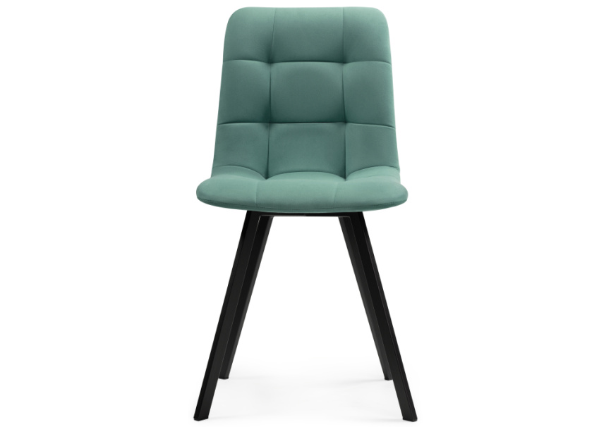 Стул на металлокаркасе Чилли бирюзовый / черный фото 2