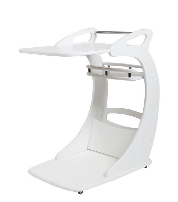 Подкатной столик "Фаворит" (молочный дуб) Вис фото 1