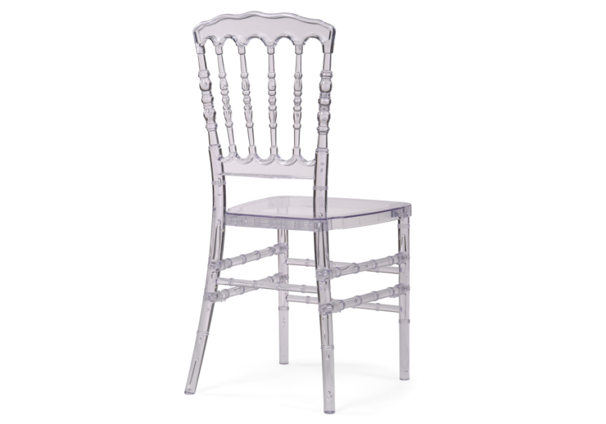 Пластиковый стул Chiavari 1 clear white фото 4