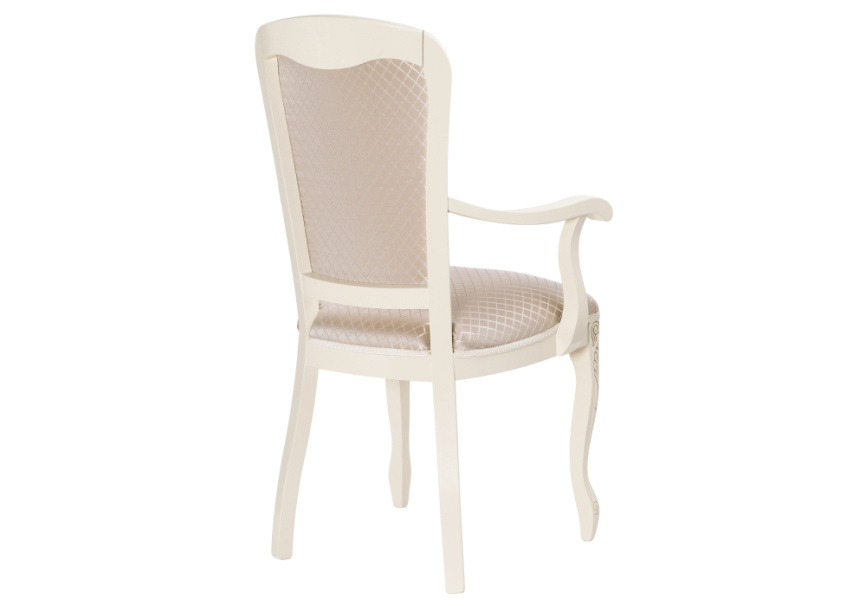 Стул деревянный Клето патина золото / ромб фото 5