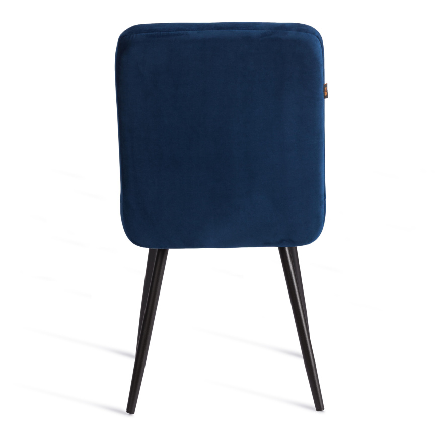 Стул обеденный Medeo LT, велюр, Blue (синий), 45х56х89 см фото 7