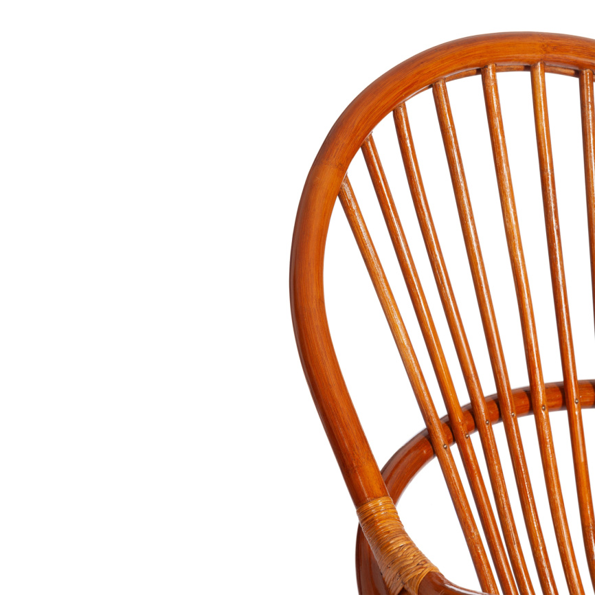 Кресло вращающееся "FLORES" 5005 /без подушки/ Cognac (коньяк) фото 5